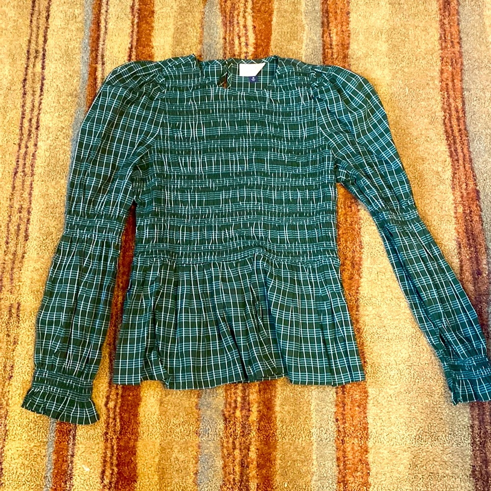 Universal Thread long sleeve puff shoulder top